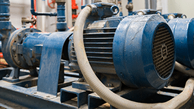 Electrobomba de impulsión para sistemas de tratamiento de agua de Aguas SB